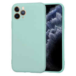 Husa silicon iPhone 11 Pro Techsuit SoftFlex, turcoaz