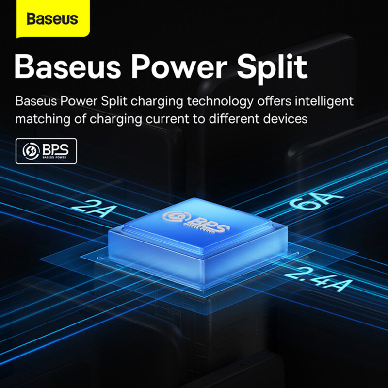 Cablu de date 3in1 Baseus Flash Series 2, 66W, 1.2m, negru