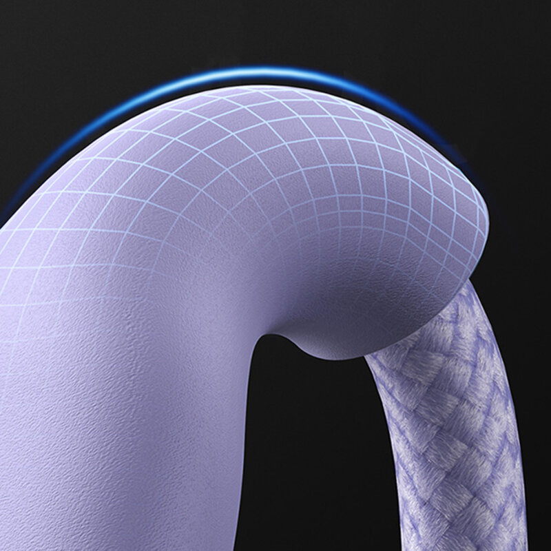 Cablu de date 3in1 Baseus Flash Series 2, 66W, 1.2m, mov