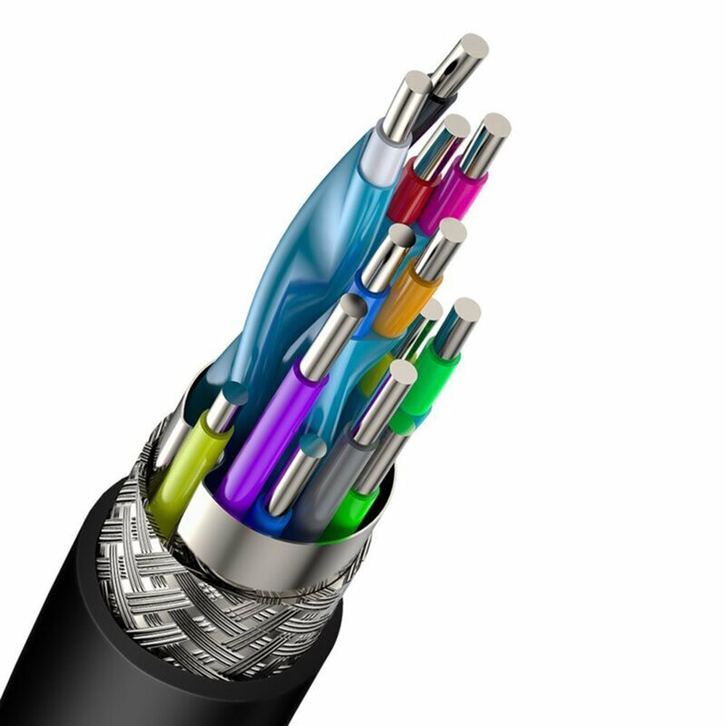 Cablu video Baseus HDMI 4K, 60Hz, 18Gbps, 5m, CADKLF-H01