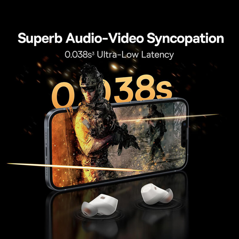 Casti wireless gaming in-ear TWS Bluetooth Baseus, NGTW330302