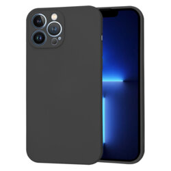 Husa silicon iPhone 13 Pro Max Techsuit SoftFlex, negru