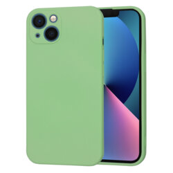 Husa silicon iPhone 13 Techsuit SoftFlex, verde deschis