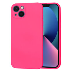 Husa silicon iPhone 13 Techsuit SoftFlex, fucsia