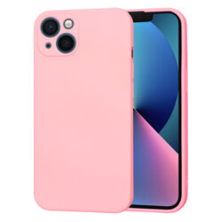 Husa silicon iPhone 13 Techsuit SoftFlex, roz