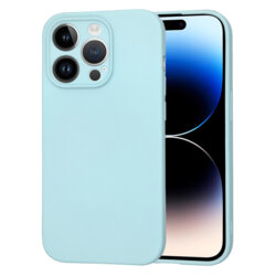 Husa silicon iPhone 14 Pro Techsuit SoftFlex, turcoaz