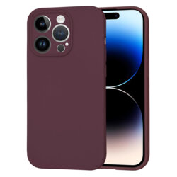 Husa silicon iPhone 14 Pro Techsuit SoftFlex, bordo