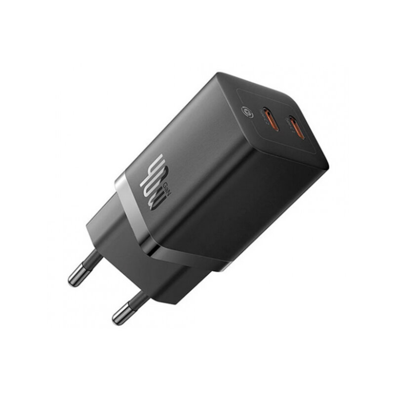 Incarcator GaN priza tip C Fast Charge Baseus, 40W, CCGP180101