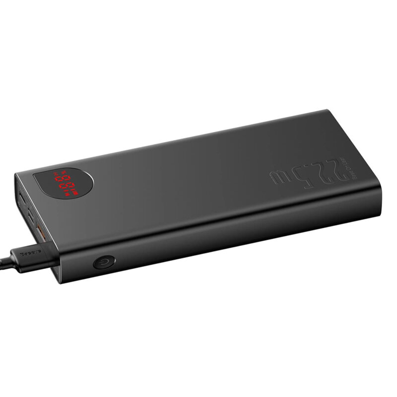 Power bank Baseus, 20000mAh, 22.5W + cablu tip C, 3A, PPAD070101