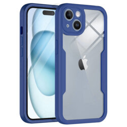Husa 360° iPhone 15 Techsuit ColorVerse, albastru