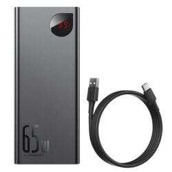Power bank Baseus, 20000mAh, 65W + cablu Type-C, PPIMDA-D01