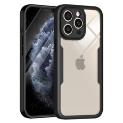 Husa 360° iPhone 11 Pro Max Techsuit ColorVerse, negru