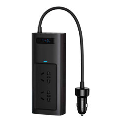 Invertor electric 220V Baseus Pro, 150W, negru, CGNB020101