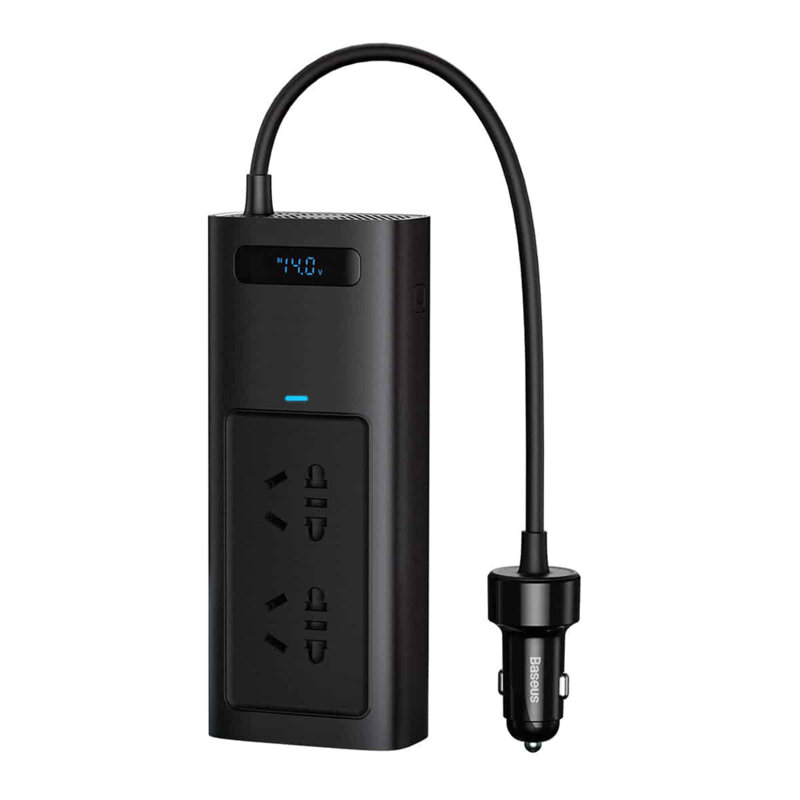 Invertor electric 220V Baseus Pro, 150W, negru, CGNB020101
