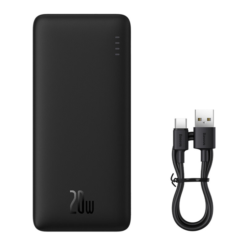 Power bank, baterie externa Baseus, 20W, 10000mAh, PPQD090001
