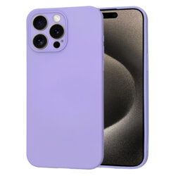 Husa silicon iPhone 15 Pro Max Techsuit SoftFlex, violet