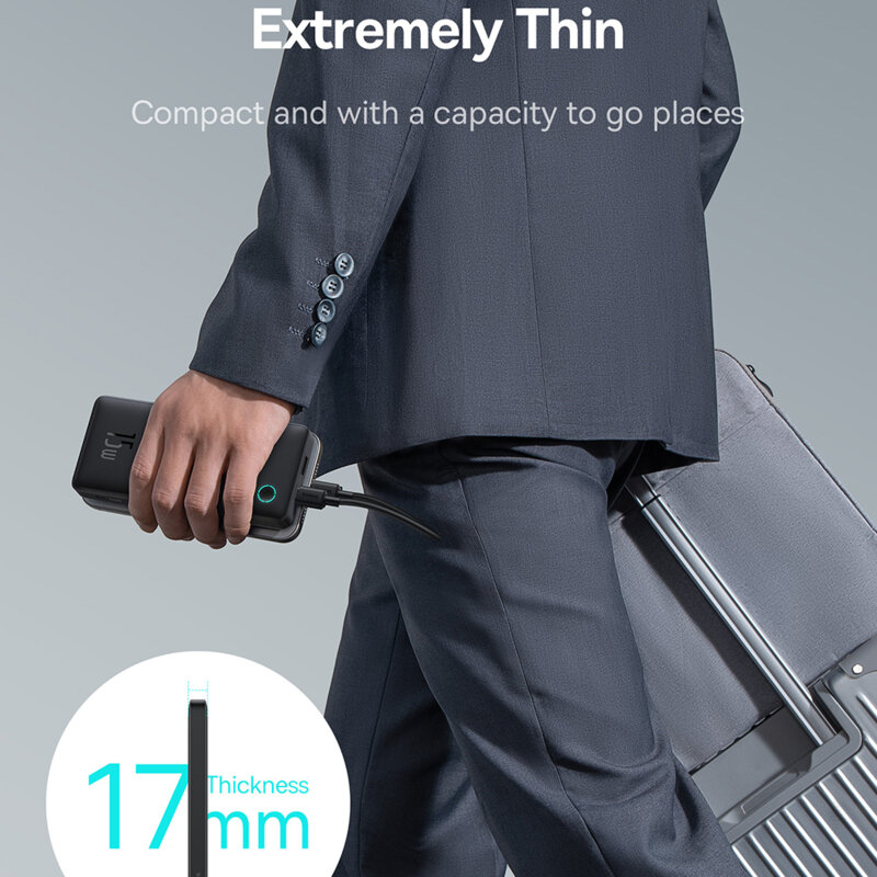 Powerbank USB Type-C Baseus, 15W, 10000mAh, P10067500123-00