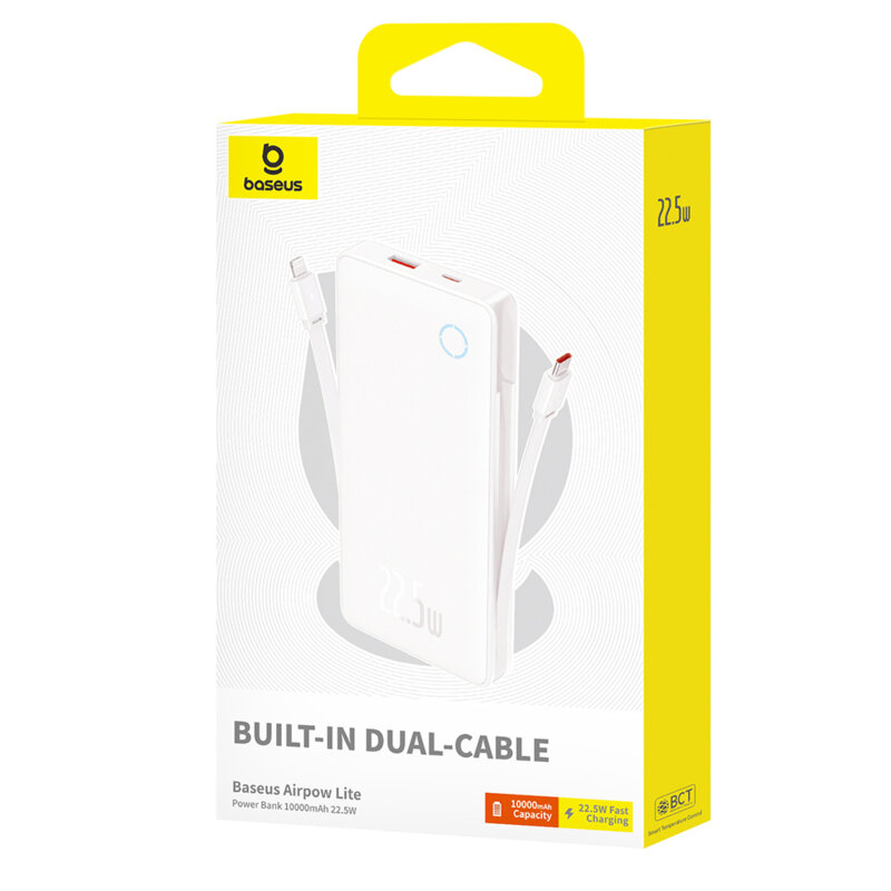 Powerbank tip C, iPhone Baseus, 10000mAh, P10067501213-00