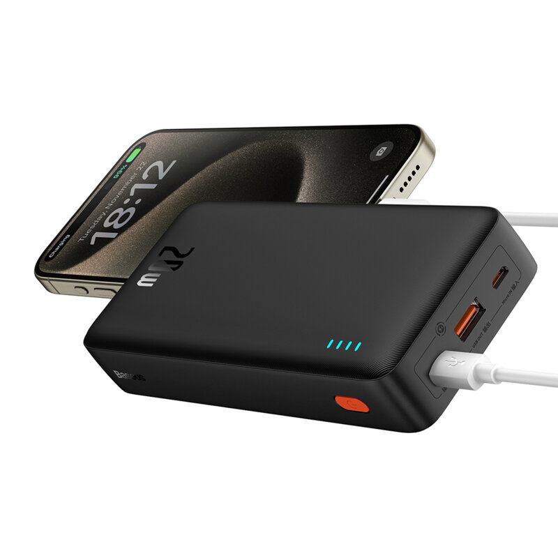 Powerbank, baterie externa Baseus, 20W, 20000mAh, P10022804113-00