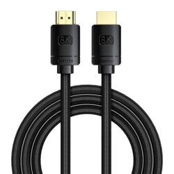 Cablu HDMI laptop televizor 8K Baseus, 2m, CAKGQ-K01, negru