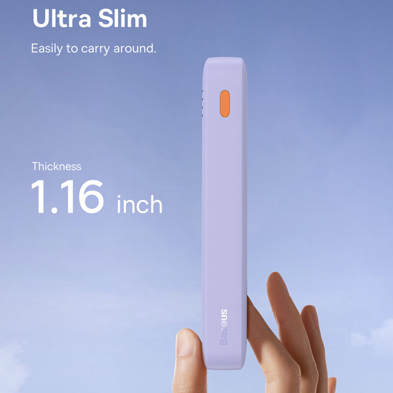 Powerbank, baterie externa Baseus, 20W, 20000mAh, P10022804513-00