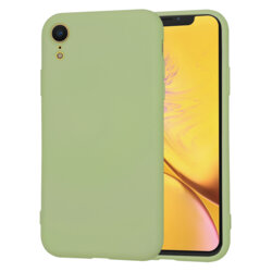 Husa silicon iPhone XR Techsuit SoftFlex, verde