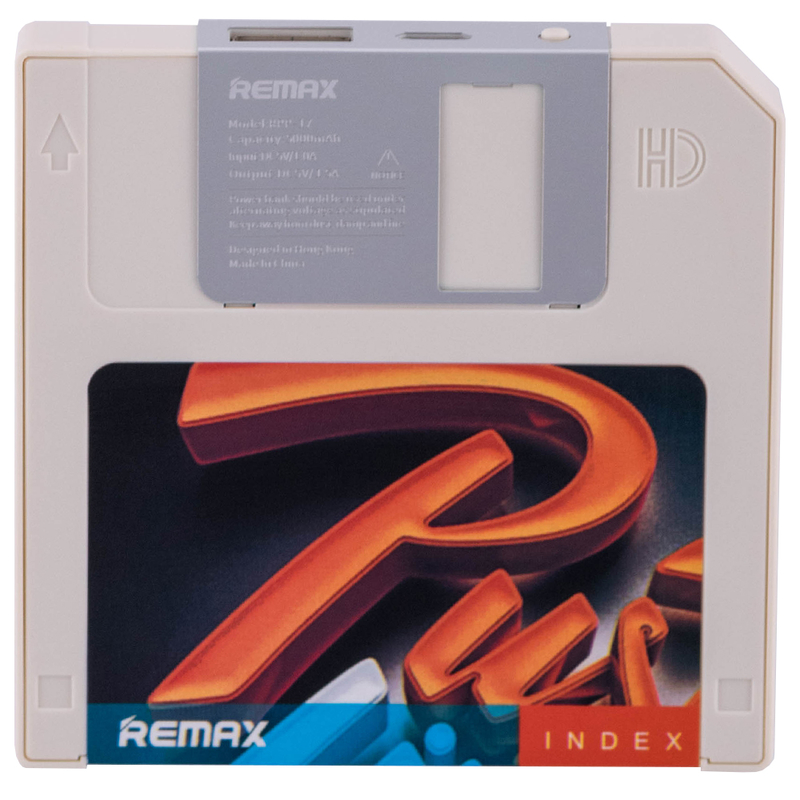 Acumulator extern 5000 mAh Remax Floppy - Alb