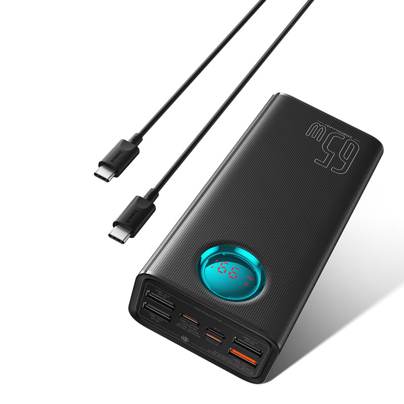 Baterie externa Fast Charging 26800mAh Baseus, 65W, P10022402113-00