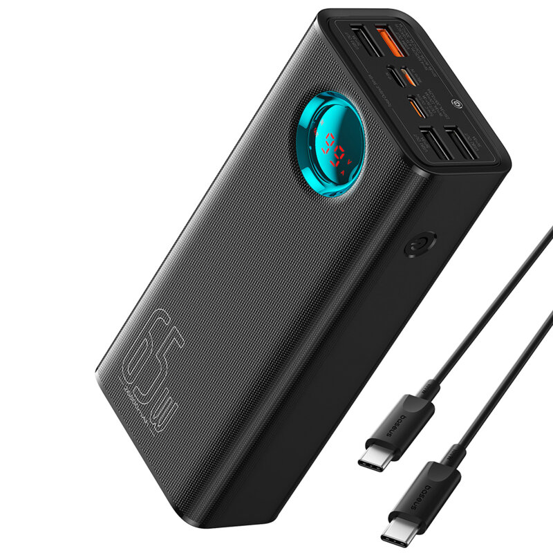 Baterie externa Fast Charging 26800mAh Baseus, 65W, P10022402113-00