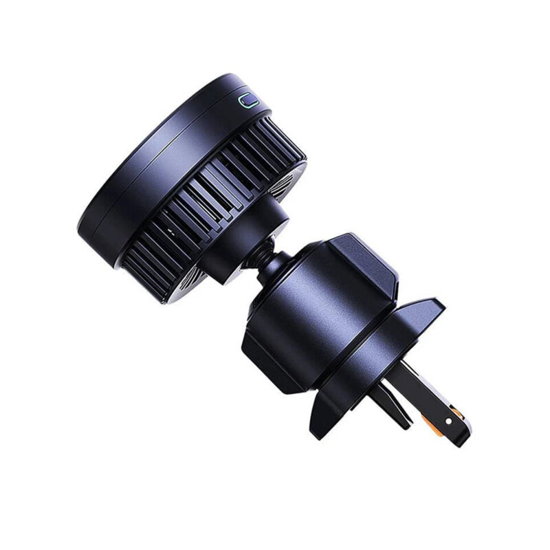 Suport telefon auto grila ventilatie Baseus MagPro, Qi2.0, negru