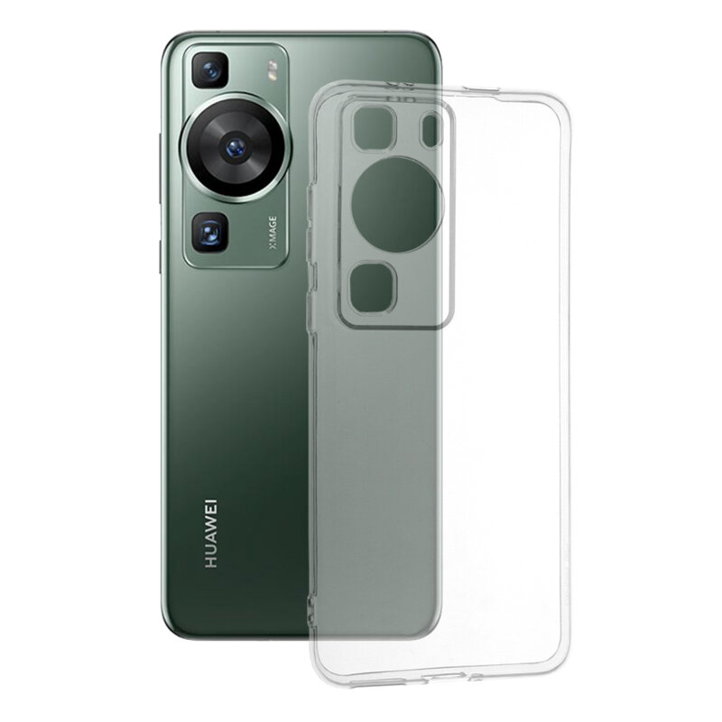 Husa Huawei P60 Techsuit Clear Silicone, transparenta