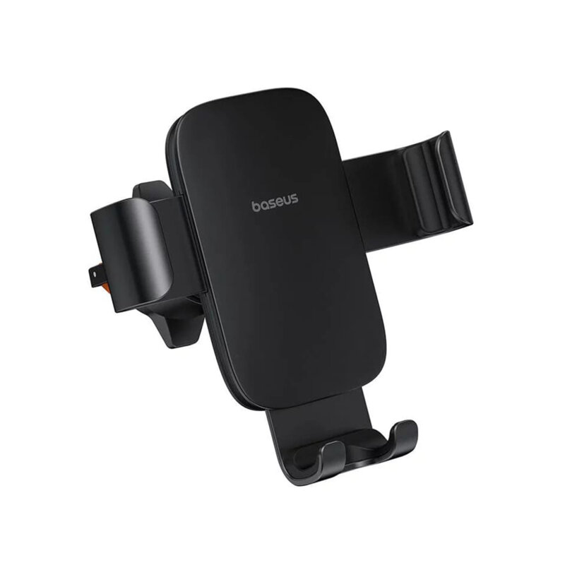 Suport auto pentru telefon Baseus Metal Age 3 Gravity, negru