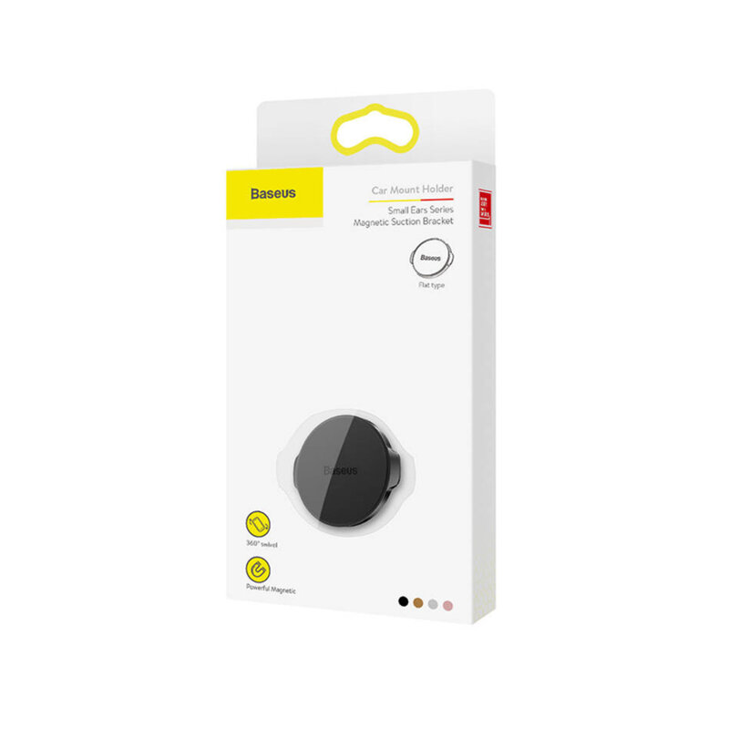 Suport auto magnetic Baseus Small Ears, negru, C40141403113-01