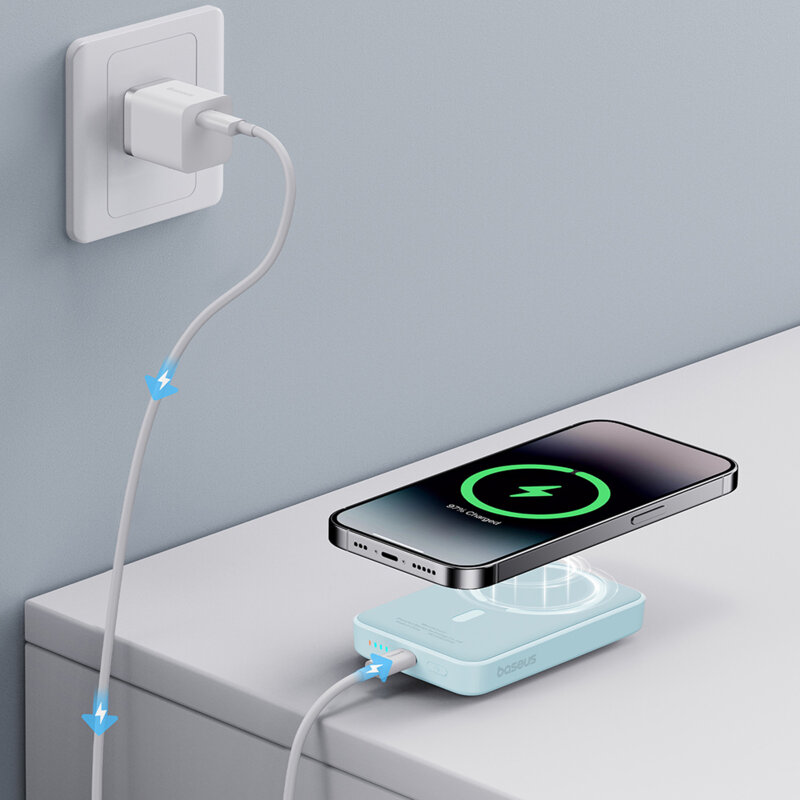 Powerbank wireless MagSafe 10000mAh Baseus, P10059001313-00