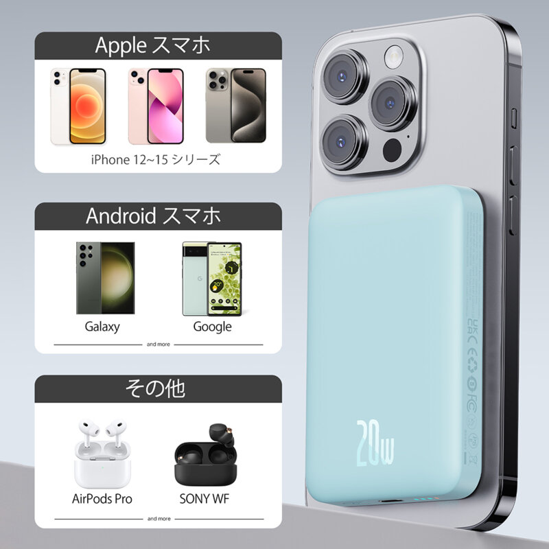 Powerbank wireless MagSafe 10000mAh Baseus, P10059001313-00