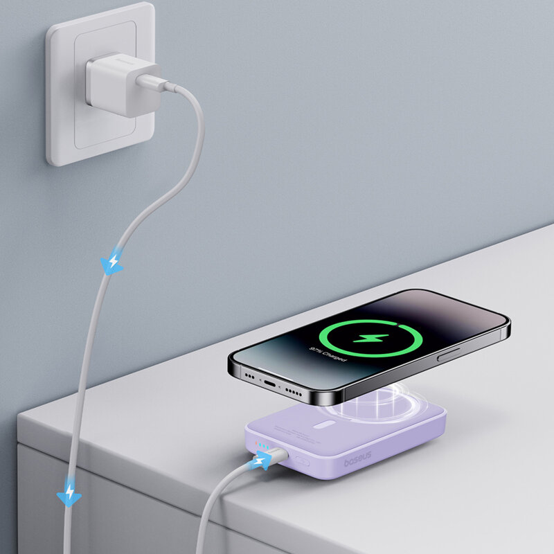 Powerbank wireless MagSafe 10000mAh Baseus, P10059001513-00