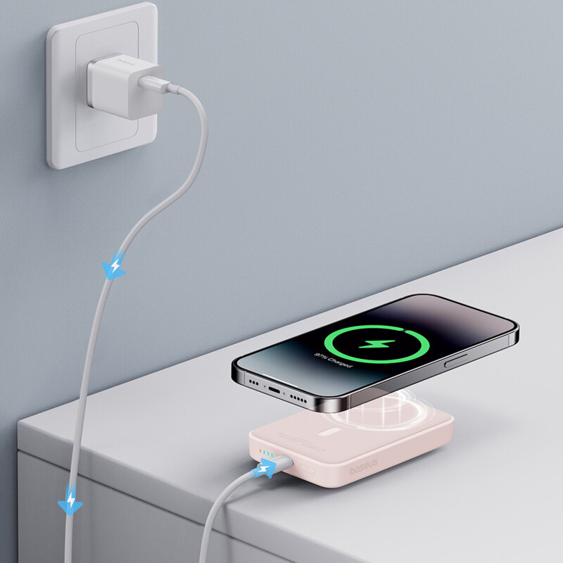 Powerbank wireless MagSafe 10000mAh Baseus, P10059001413-00