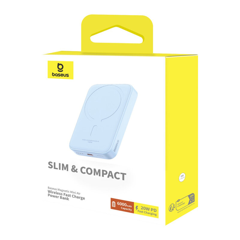 Powerbank wireless MagSafe Baseus, 6000mAh, P10059002313-00