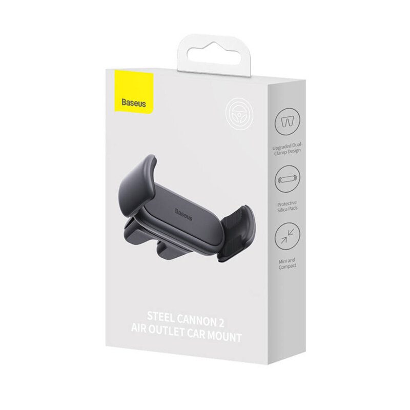 Suport auto grila ventilatie Baseus Steel Cannon 2, SUGP000001
