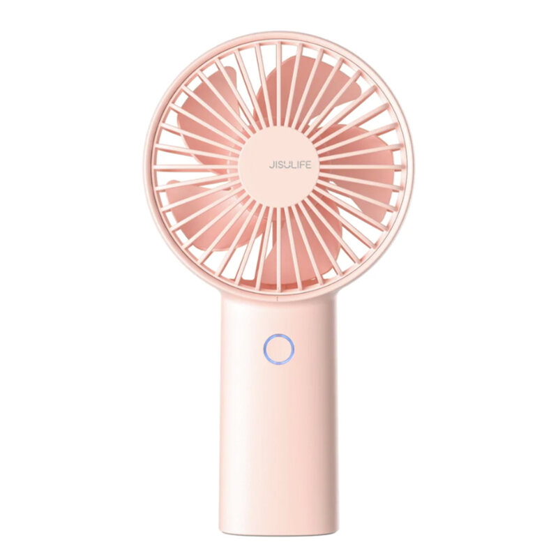 Ventilator de mana portabil premium Type-C JisuLife F2B, roz