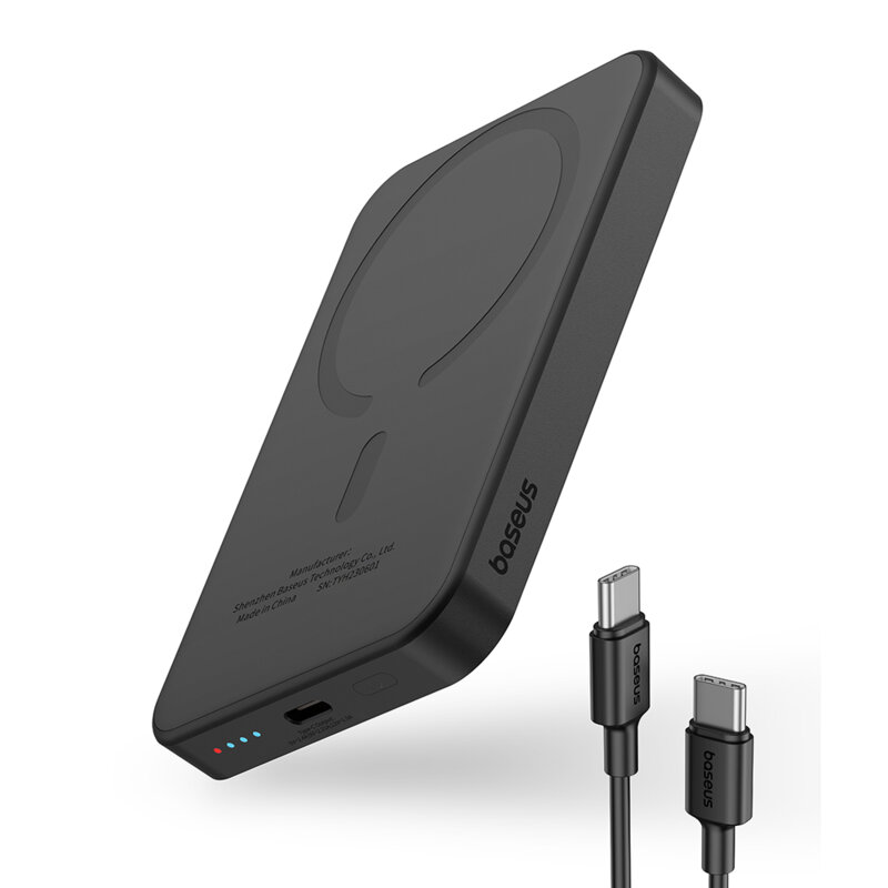 Powerbank wireless MagSafe Baseus, 20W, 5000mAh, P10022107113-00