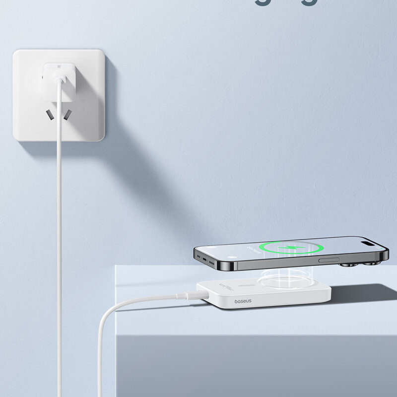 Powerbank wireless MagSafe Baseus, 20W, 5000mAh, P10022107223-00