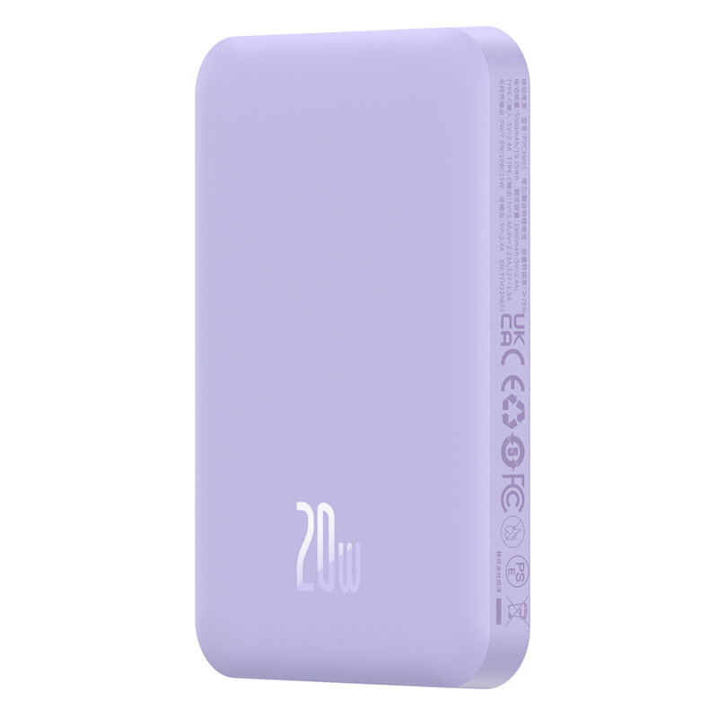 Powerbank wireless MagSafe Baseus, 20W, 5000mAh, P10022107513-00