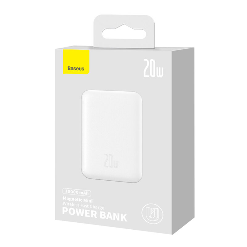 Baterie externa MagSafe telefon Baseus, 10000mAh, PPCX070002