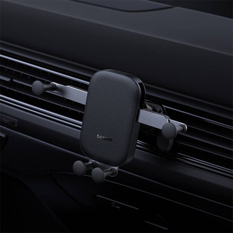 Suport auto pentru telefon pliabil Baseus UltraControl Mega, negru