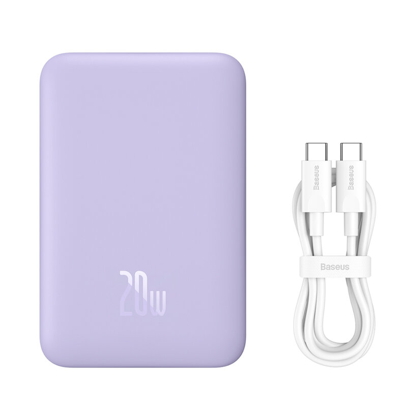 Baterie externa MagSafe telefon Baseus, 10000mAh, PPCX110105
