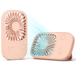 Ventilator mic de birou portabil JisuLife, roz, FA49