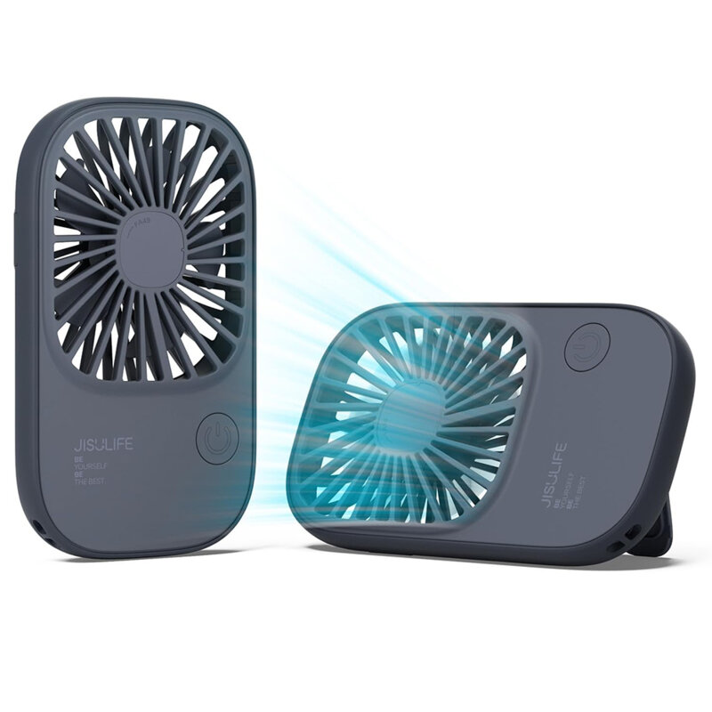 Ventilator mic de birou portabil JisuLife, negru, FA49