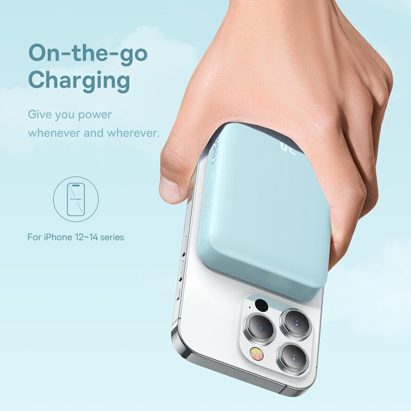 Baterie externa MagSafe telefon Baseus, 10000mAh, PPCX110203