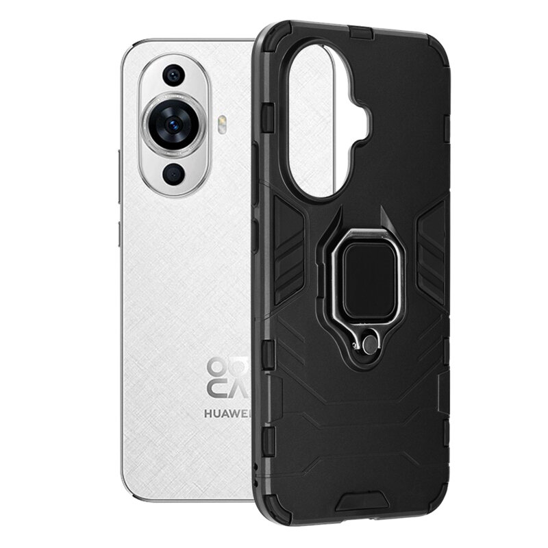 Husa Huawei nova 11 Techsuit Silicone Shield, negru